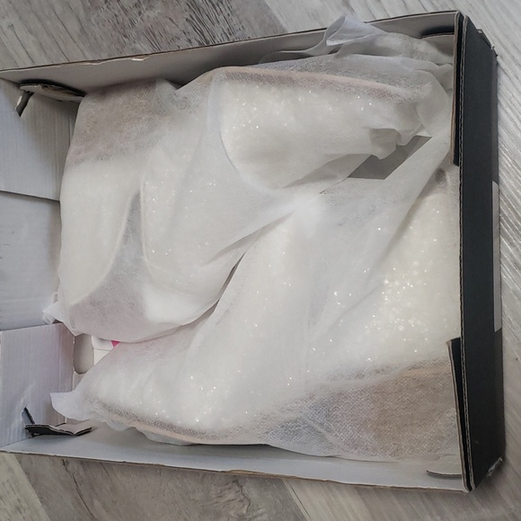 Corkys Glow up Glitter White Bootie NIB Size 8 And 10 - Picture 8 of 8